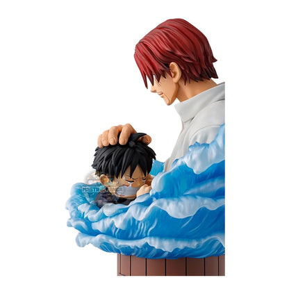 Statua Revible Moment Shanks e Luffy One Piece Ichibansho Bandai