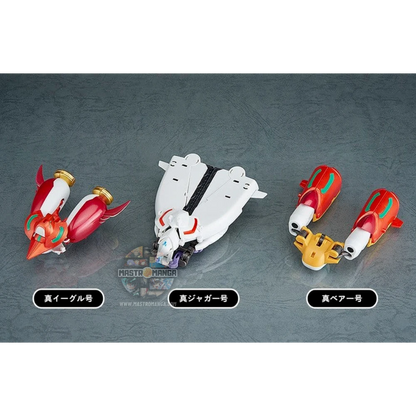 Shin Eagle, Shin Jaguar e Shin Boar Shin Getter Robot Armageddon Dynamic Change Mini Fig Set