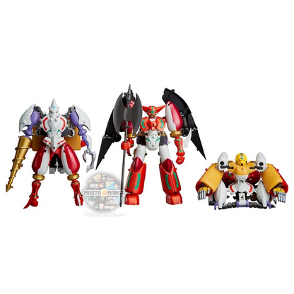 Shin Eagle, Shin Jaguar e Shin Boar Shin Getter Robot Armageddon Dynamic Change Mini Fig Set
