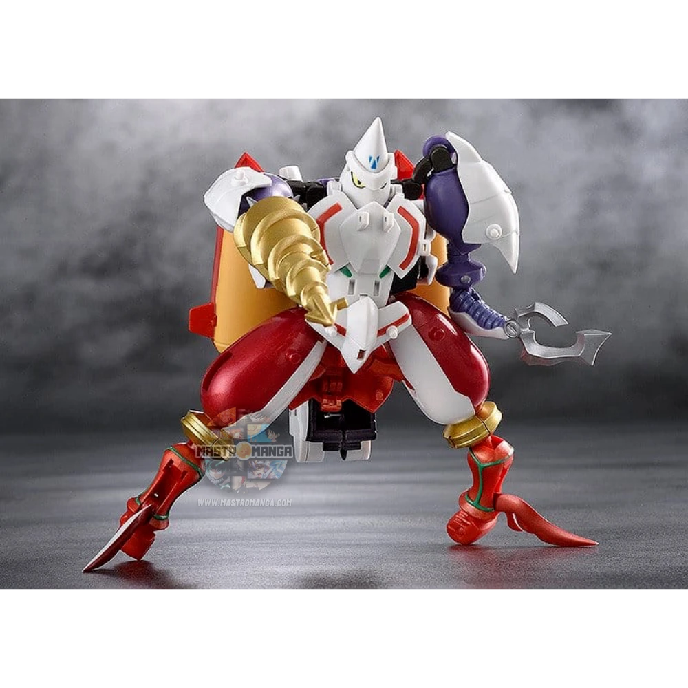 Shin Eagle, Shin Jaguar e Shin Boar Shin Getter Robot Armageddon Dynamic Change Mini Fig Set