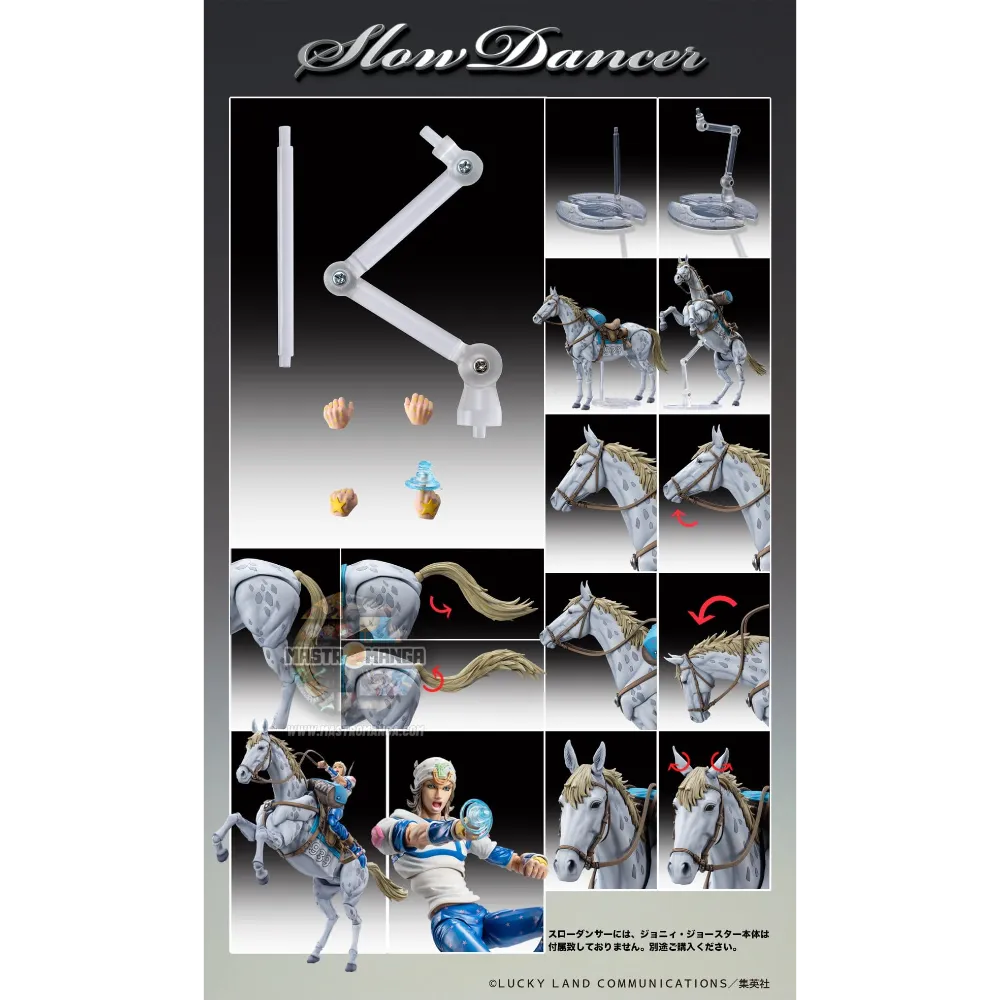 Slow Dancer JoJo's Bizarre Adventure Part. 7 Steel Ball Run Super Action Statue