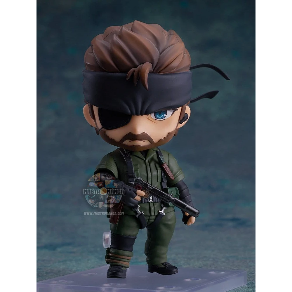 Figure Nendoroid Naked Snake Metal Gear Solid 3 Snake Eater Good Smile Company con accessori tattici