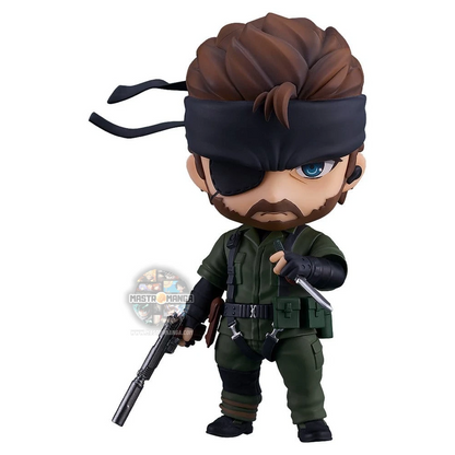 Figure Nendoroid Naked Snake Metal Gear Solid 3 Snake Eater Good Smile Company con accessori tattici