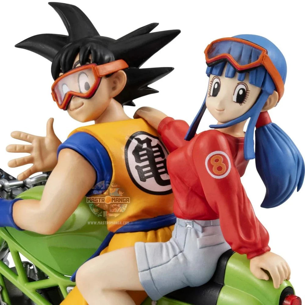 Son Goku & Chichi Dragon Ball Z Desktop Real Mccoy 05 Limited Rerun