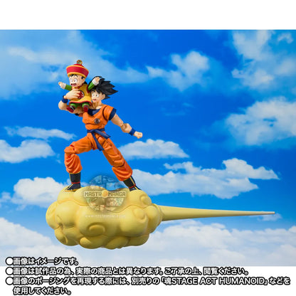 Son Goku & Son Gohan Kid & Kintoun Dragon Ball S.H.Figuarts