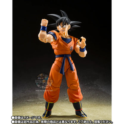 Son Goku & Son Gohan Kid & Kintoun Dragon Ball S.H.Figuarts