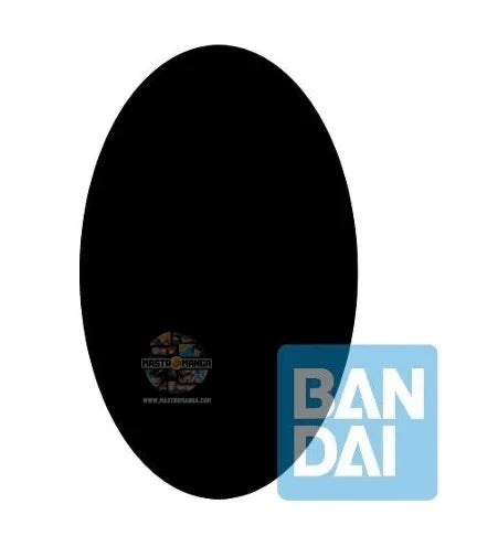 Statua da collezione Ichibansho MASTERLISE di Son Goku Super Saiyan in posa da combattimento dinamica, con capelli biondi scolpiti, vestiti strappati e muscolatura dettagliata dalla serie Spectacle Battle