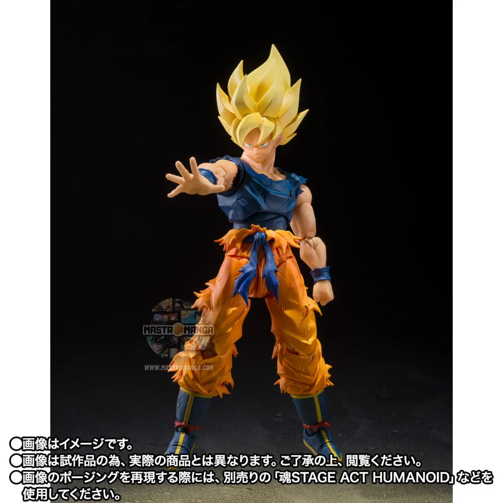 Son Goku Super Saiyan Fighter Rage Dragon Ball Z S.H.Figuarts