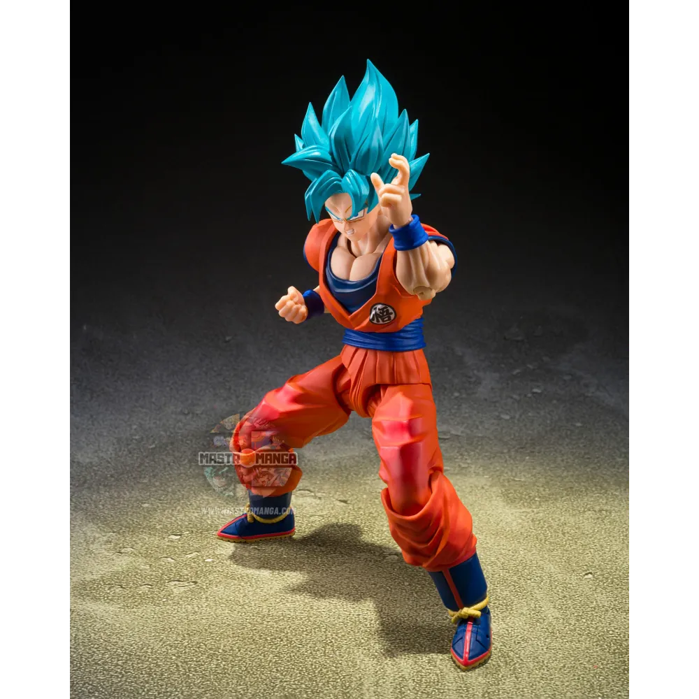 Son Goku Super Saiyan God Blue Power Dragon Ball Super S.H.Figuarts