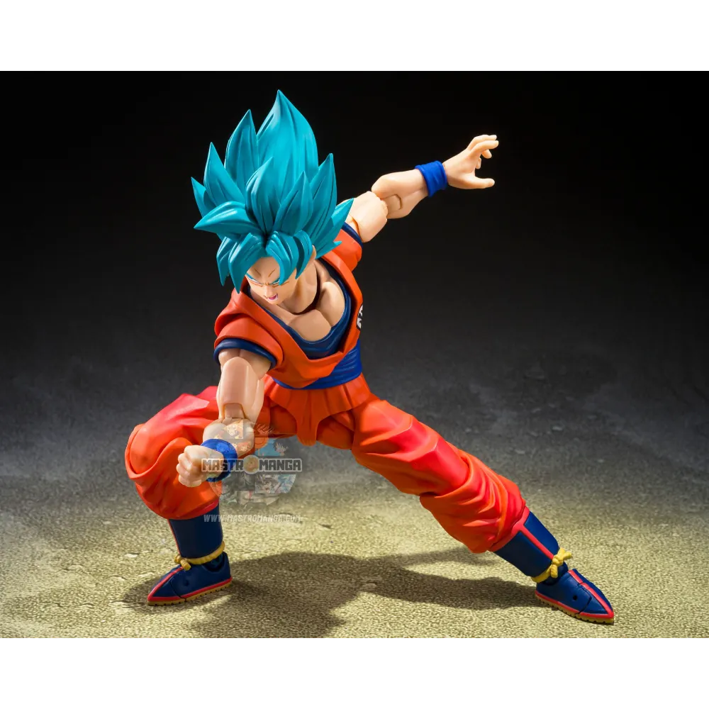Son Goku Super Saiyan God Blue Power Dragon Ball Super S.H.Figuarts