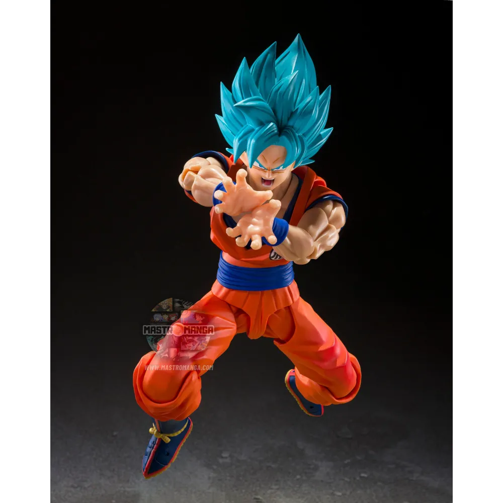 Son Goku Super Saiyan God Blue Power Dragon Ball Super S.H.Figuarts