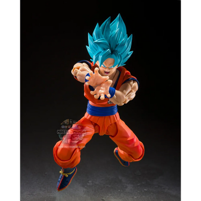 Son Goku Super Saiyan God Blue Power Dragon Ball Super S.H.Figuarts