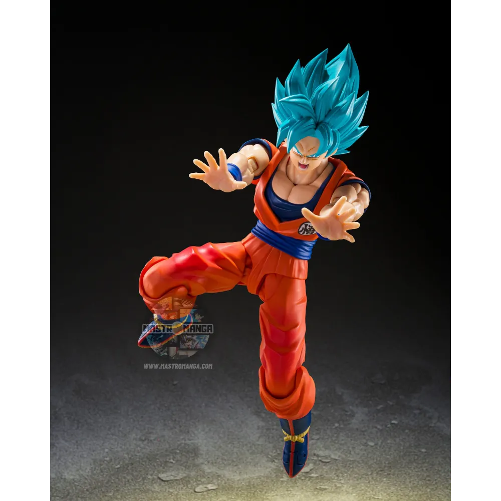 Son Goku Super Saiyan God Blue Power Dragon Ball Super S.H.Figuarts