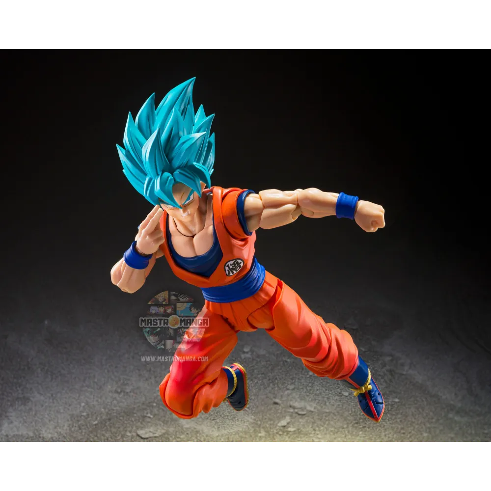 Son Goku Super Saiyan God Blue Power Dragon Ball Super S.H.Figuarts