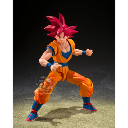 Son Goku Super Saiyan God Aura Dragon Ball Super S.H.Figuarts