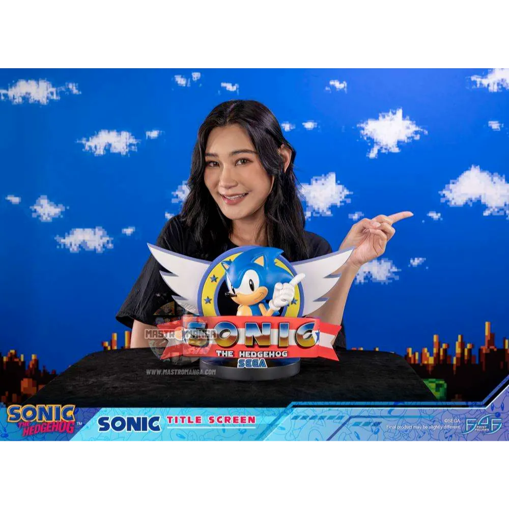 Sonic The Hedgehog Title Screen