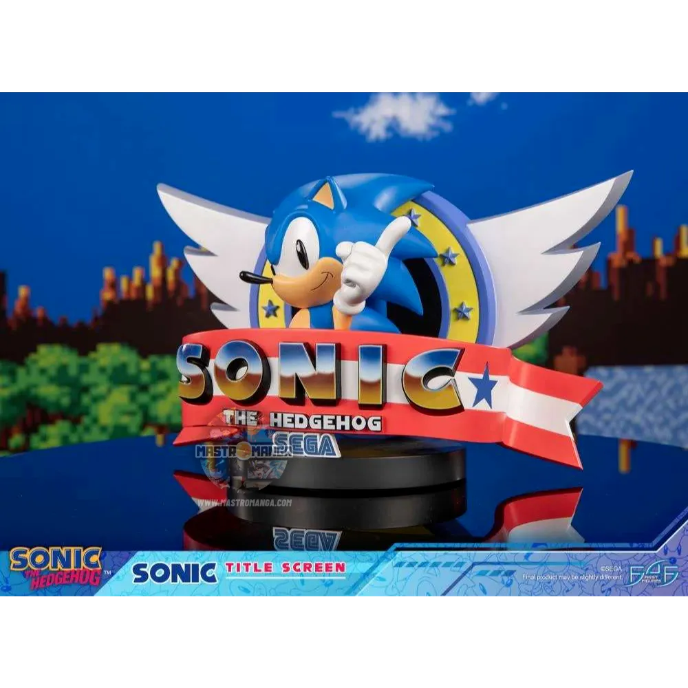 Sonic The Hedgehog Title Screen