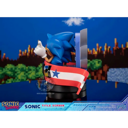 Sonic The Hedgehog Title Screen
