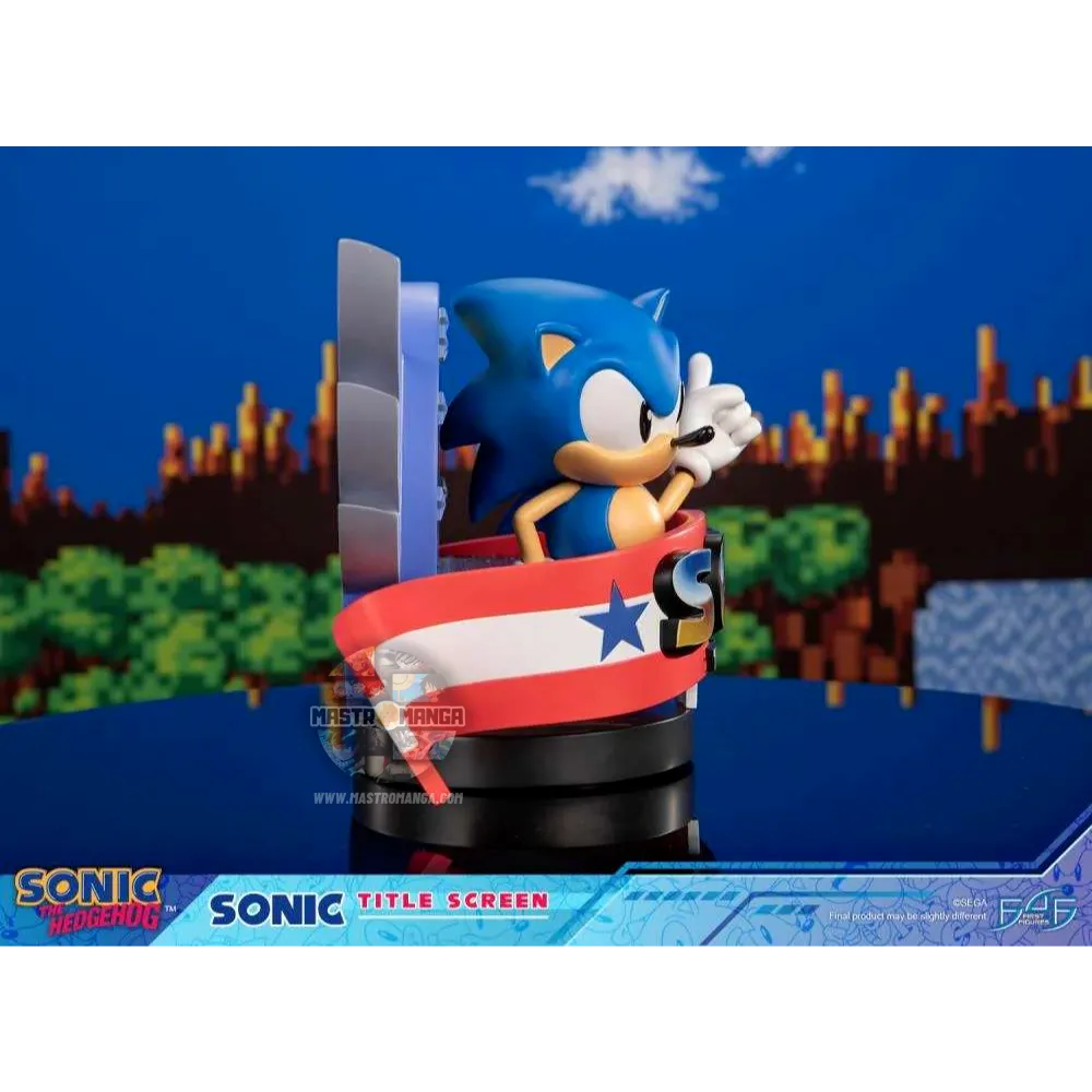 Sonic The Hedgehog Title Screen