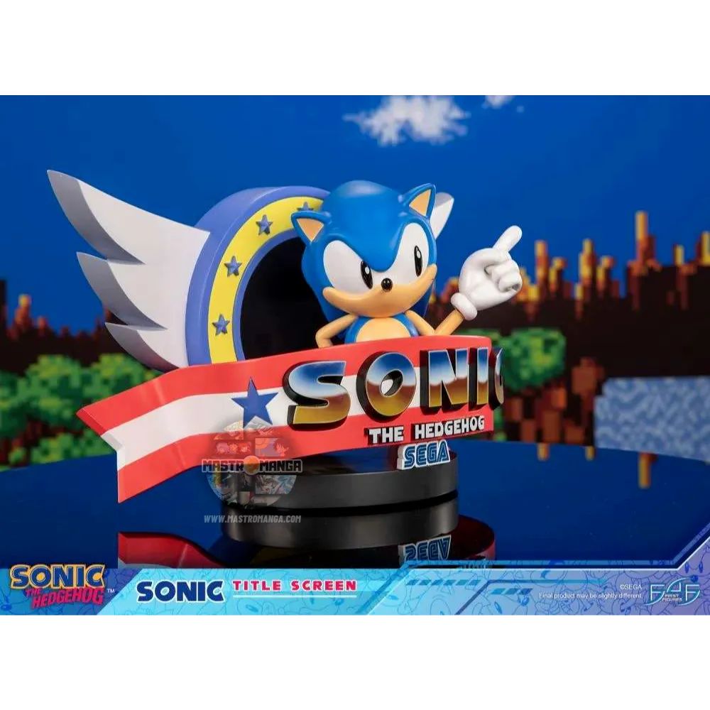 Sonic The Hedgehog Title Screen