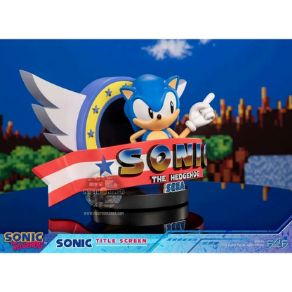 Sonic The Hedgehog Title Screen