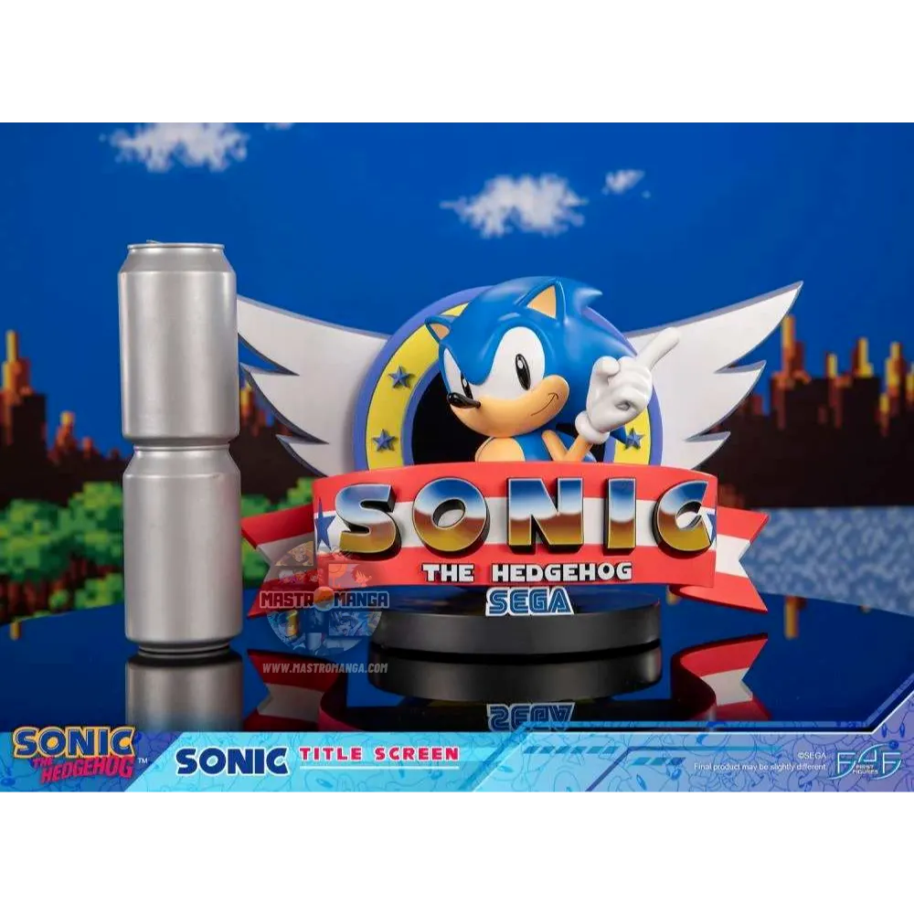 Sonic The Hedgehog Title Screen