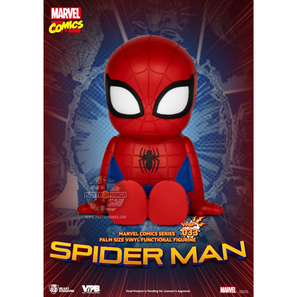 Spider-Man Marvel Comic Series Palm Size Vinyl Bank