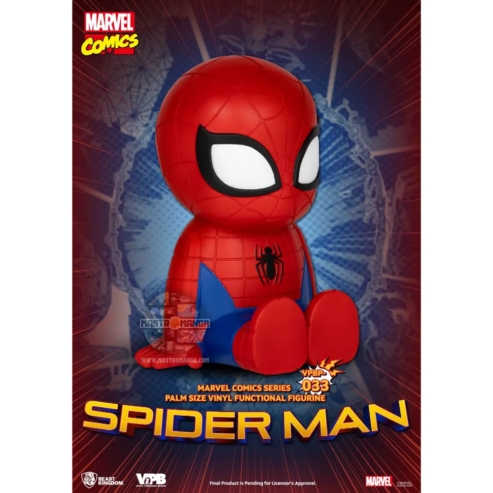 Spider-Man Marvel Comic Series Palm Size Vinyl Bank
