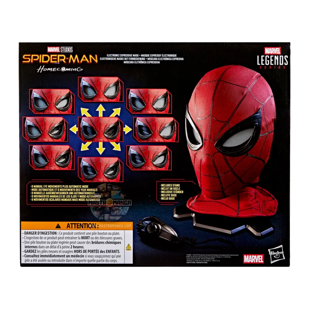 Electronic Expressive Spider-Man Mask Marvel Legends