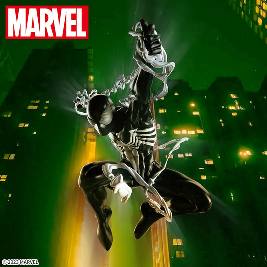 Spiderman Black Suit Marvel Comics Luminasta