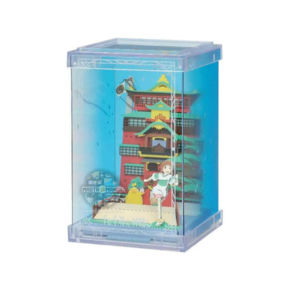 Spirited Away Goodbye Aburaya Cube Paper Theater