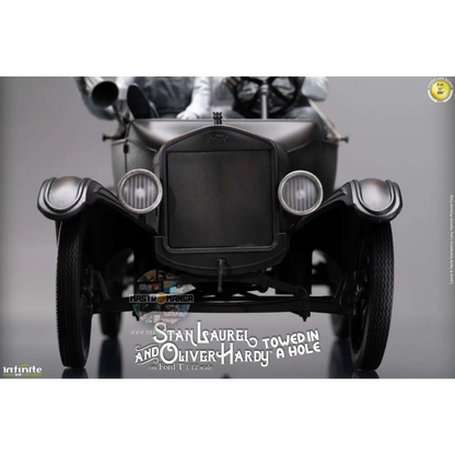 Stan Laurel & Oliver Hardy Ford Model T Towed in a Hole Infinite Statue