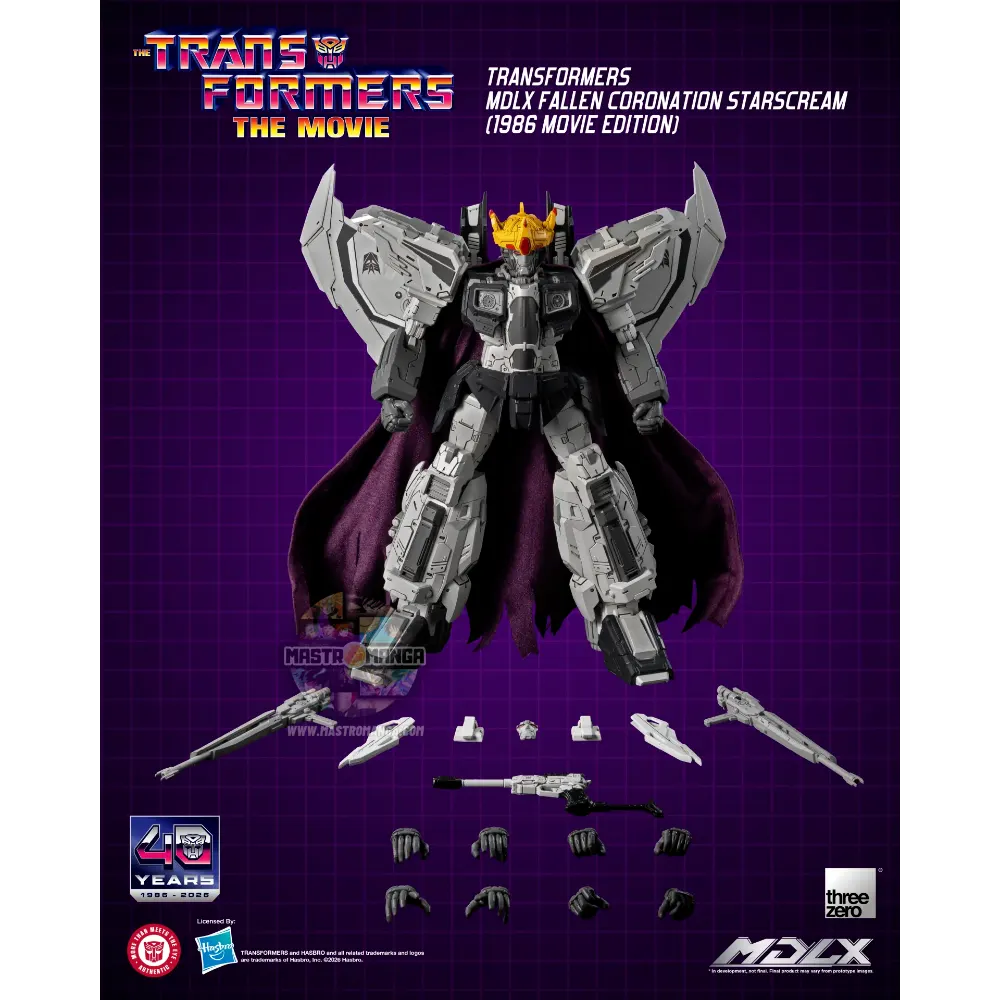 MDLX Fallen Coronation Starscream The Transformers: The Movie
