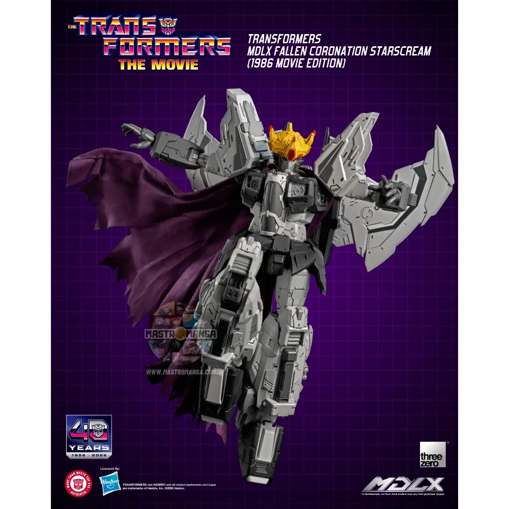 MDLX Fallen Coronation Starscream The Transformers: The Movie