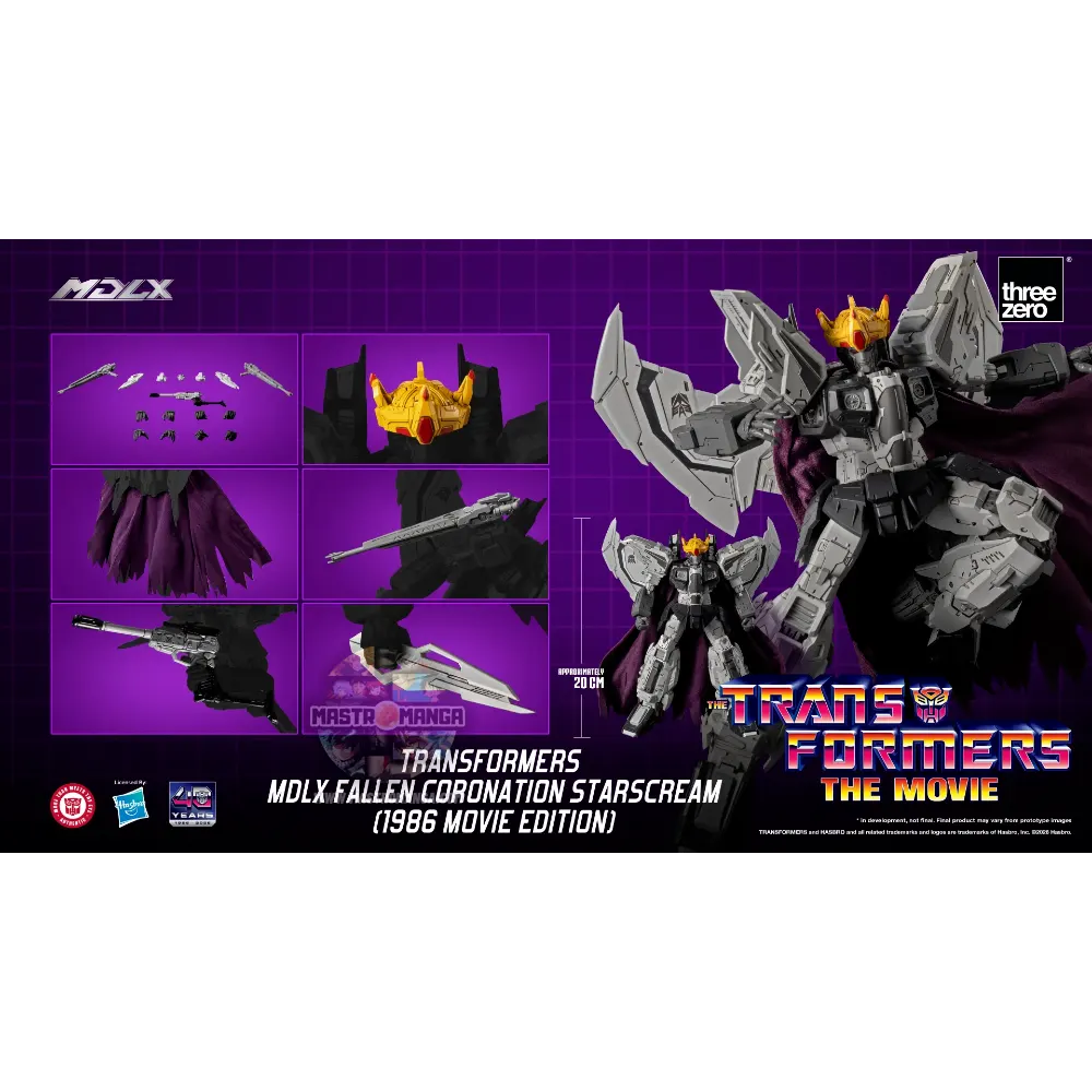 MDLX Fallen Coronation Starscream The Transformers: The Movie