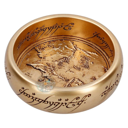 Piattino svuotatasche The One Ring Trinket Dish Il Signore degli Anelli Nemesis Now con l'Unico Anello al centro