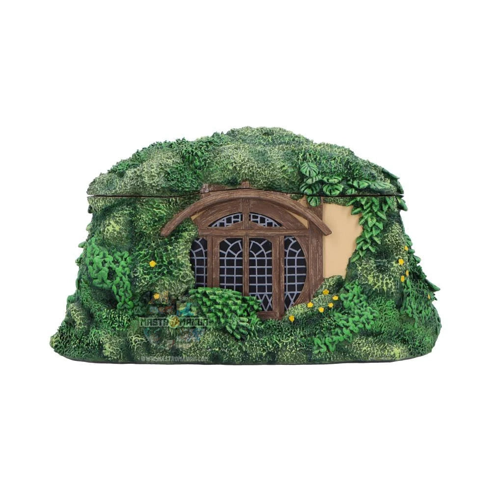 Scrigno decorativo The Shire Box Il Signore degli Anelli Nemesis Now con porta di Casa Baggins