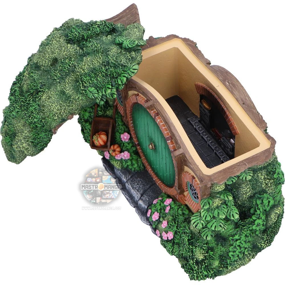 Scrigno decorativo The Shire Box Il Signore degli Anelli Nemesis Now con porta di Casa Baggins
