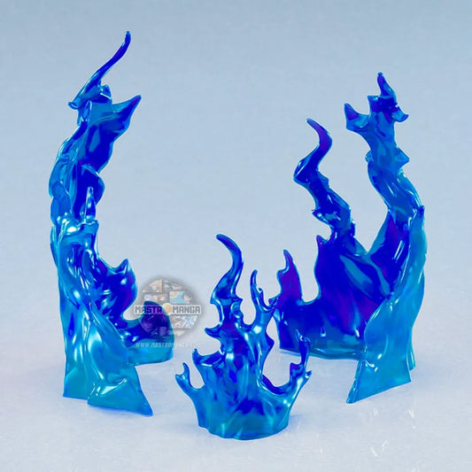 The Simple Effect Flames Blue