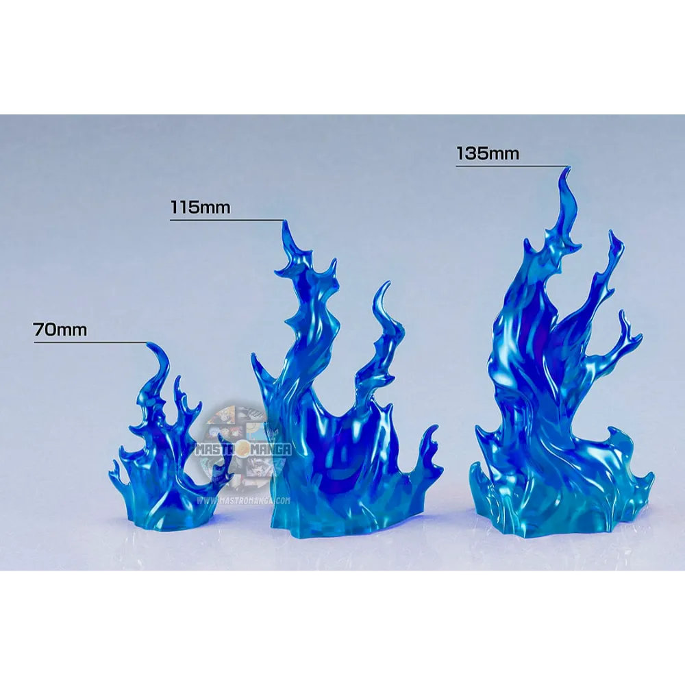 The Simple Effect Flames Blue