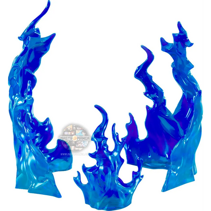 The Simple Effect Flames Blue