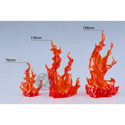 The Simple Effect Flames Red