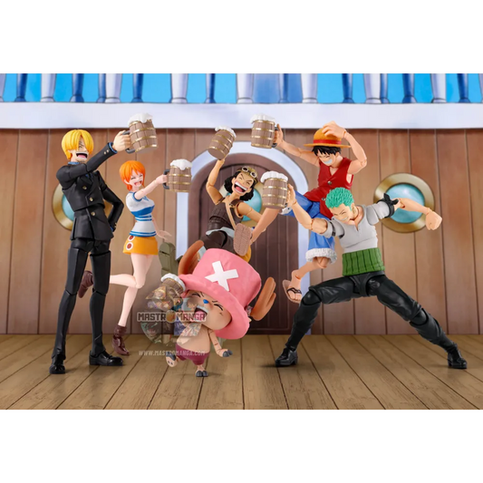 The Straw Hat Crew Party Set One Piece S.H.Figuarts