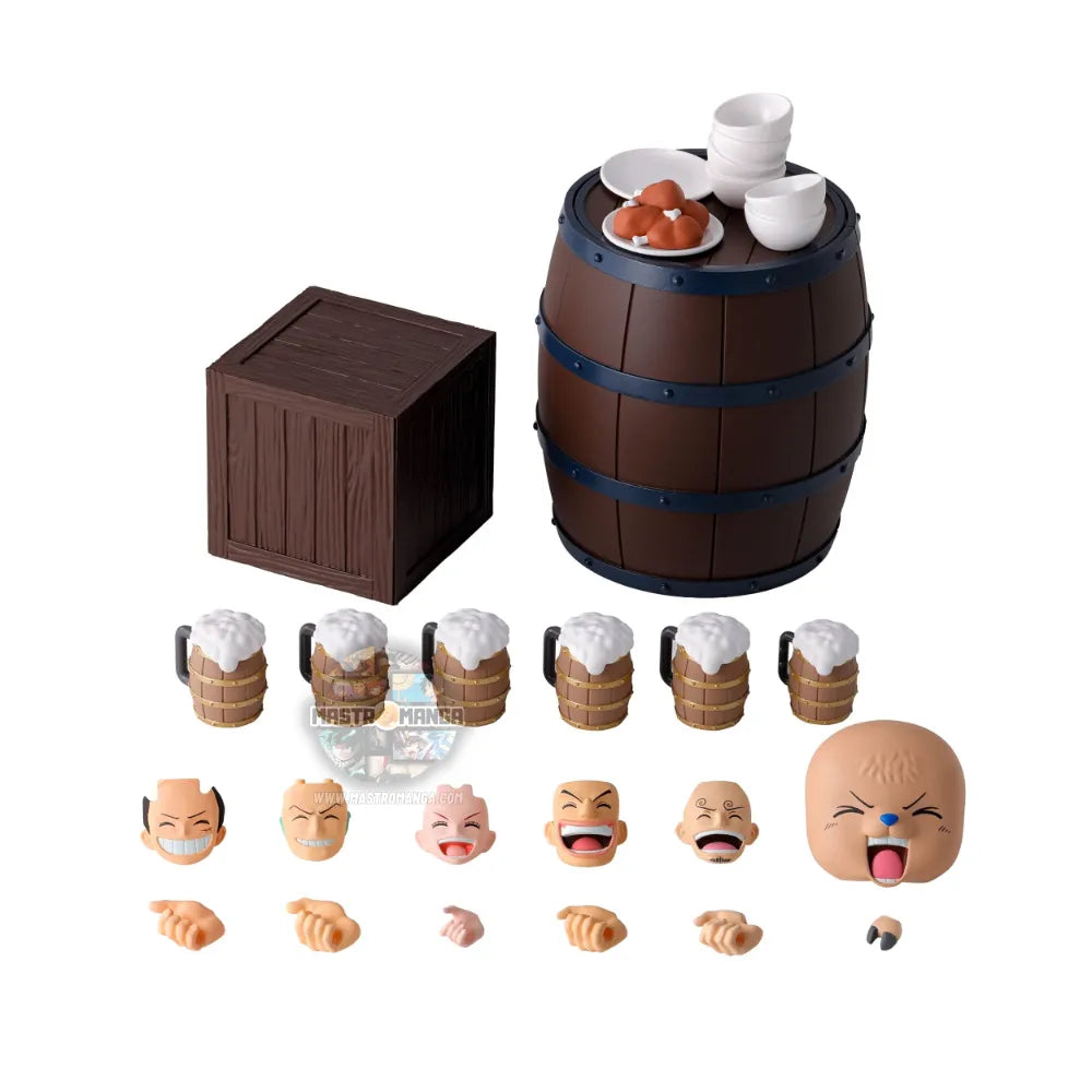 The Straw Hat Crew Party Set One Piece S.H.Figuarts