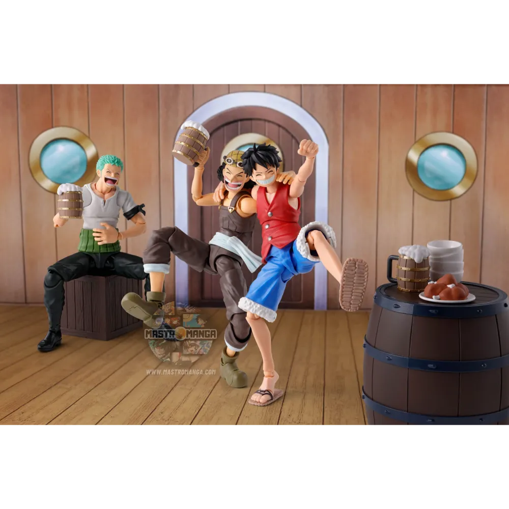 The Straw Hat Crew Party Set One Piece S.H.Figuarts