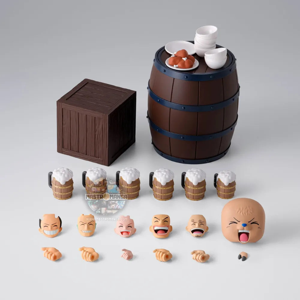 The Straw Hat Crew Party Set One Piece S.H.Figuarts