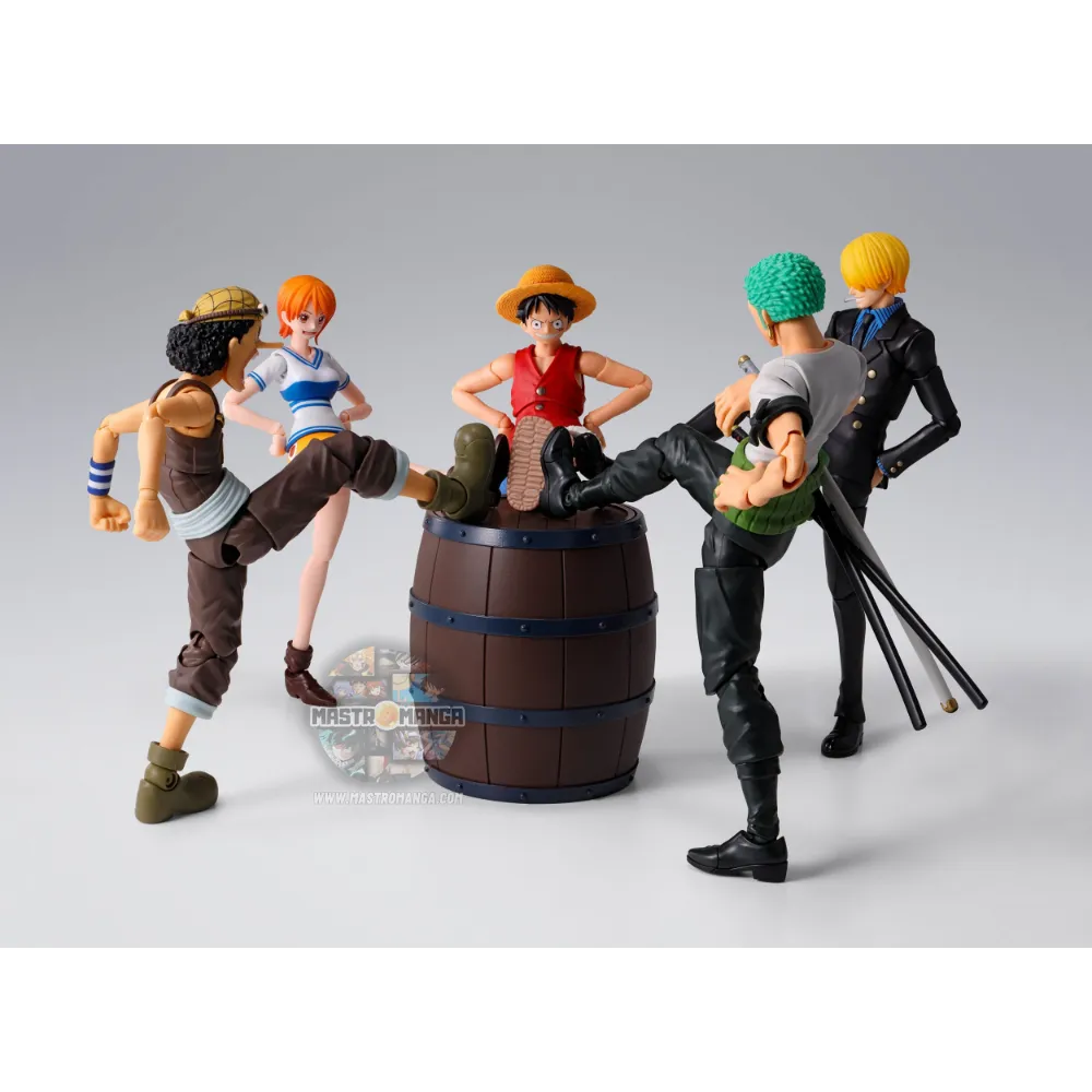 The Straw Hat Crew Party Set One Piece S.H.Figuarts