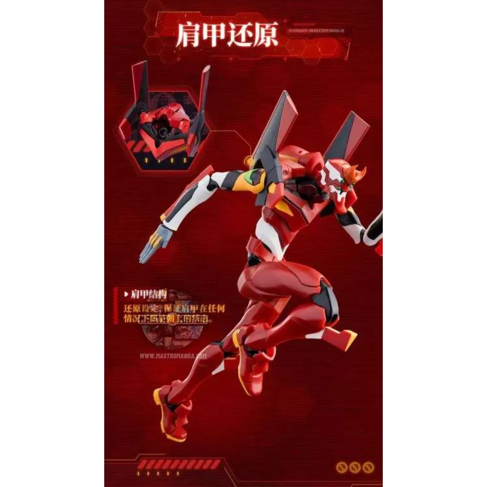 Unit 02 Action Edition Neon Genesis Evangelion Model Kit
