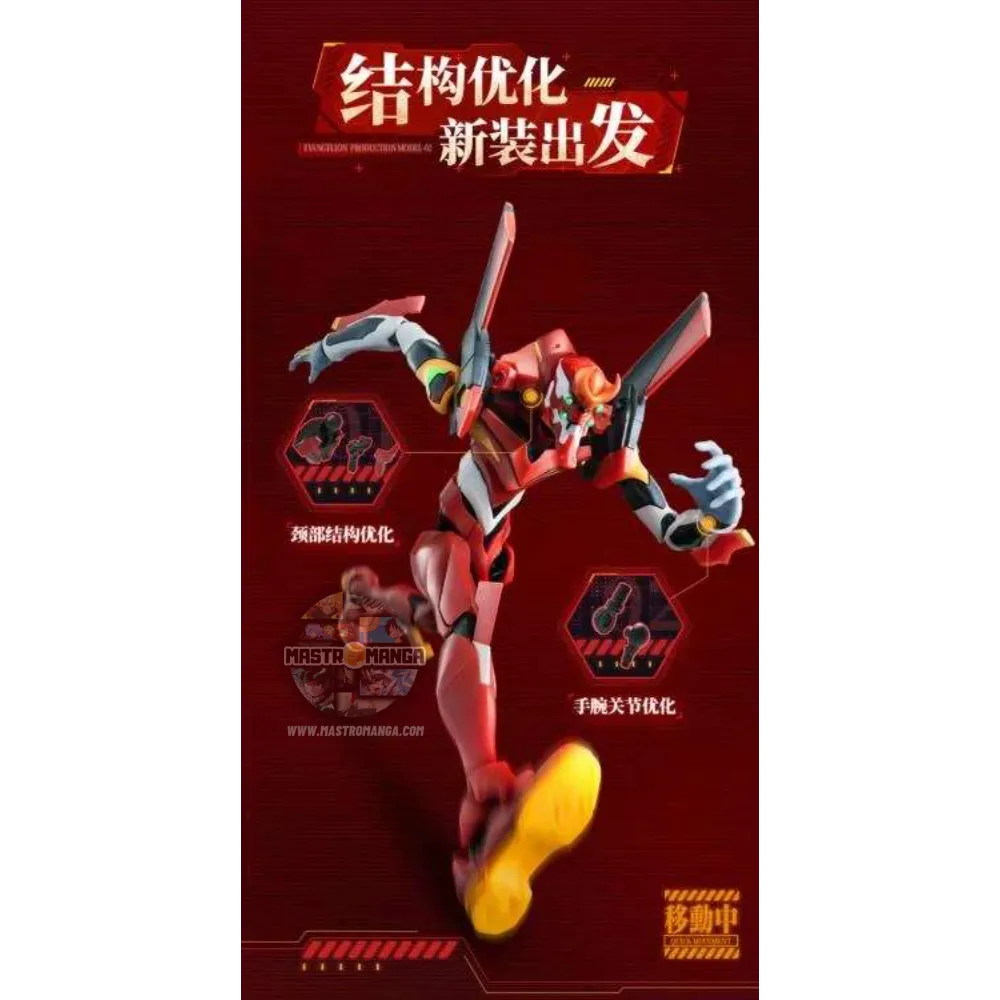 Unit 02 Action Edition Neon Genesis Evangelion Model Kit