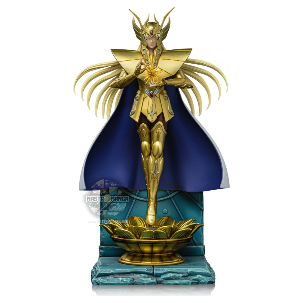 Virgo Shaka Saint Seiya Iron Studios - Statua da collezione ufficiale del Cavaliere d'Oro della Vergine con Armatura della Vergine